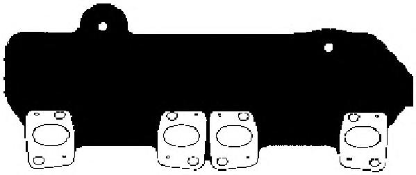 Прокладка, выпускной коллектор AJUSA