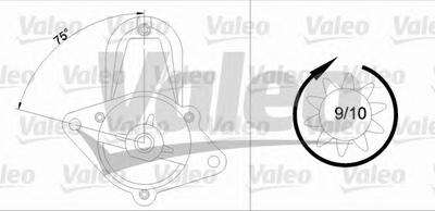 Стартер VALEO 458188