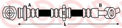 Тормозной шланг BREMBO T56148