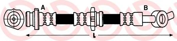 Тормозной шланг BREMBO