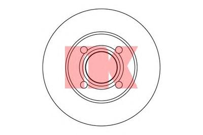 Тормозной диск NK 204738