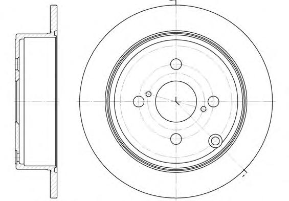 Тормозной диск REMSA