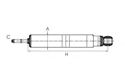 Амортизатор SCT Germany Z1733