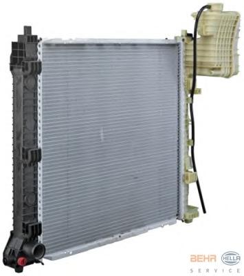 Радиатор, охлаждение двигателя HELLA
