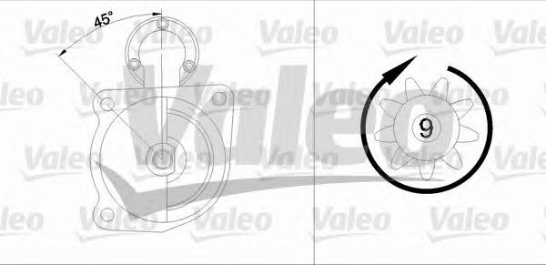 Стартер VALEO