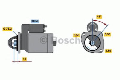 Стартер BOSCH 0986015600