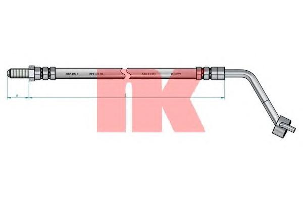 Тормозной шланг NK