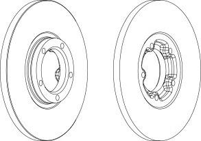 Тормозной диск FERODO