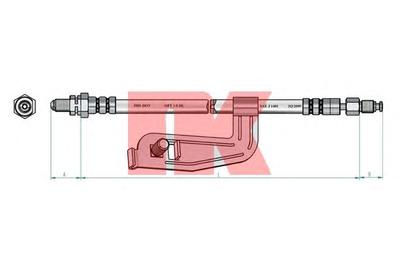 Тормозной шланг NK