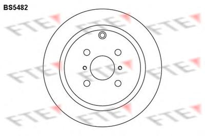 Тормозной диск FTE BS5482