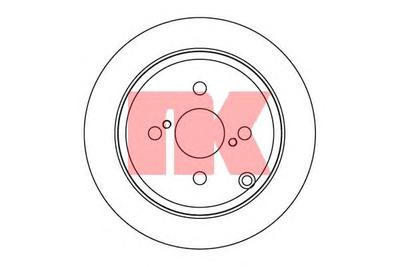 Тормозной диск NK 204584