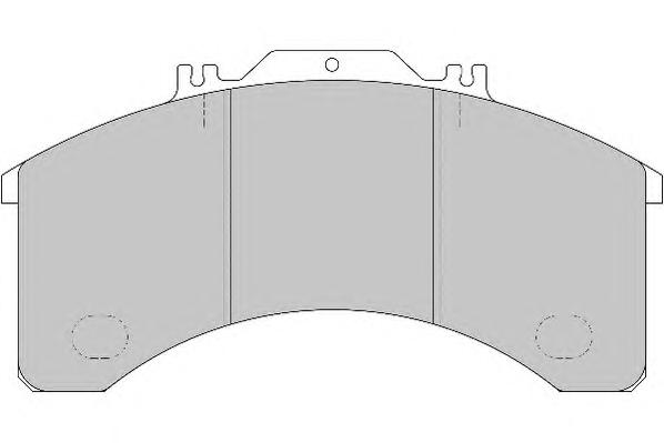 Комплект тормозных колодок, дисковый тормоз BERAL