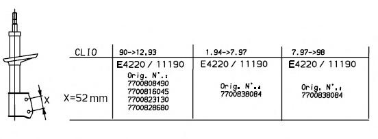 Амортизатор MONROE