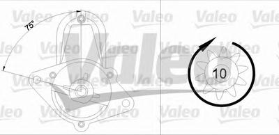 Стартер VALEO 455699