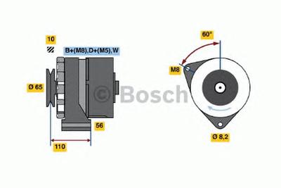 Генератор BOSCH 0120489370