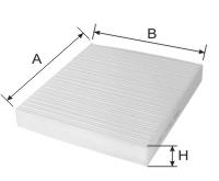 Фильтр, воздух во внутренном пространстве GOODWILL AG199CF