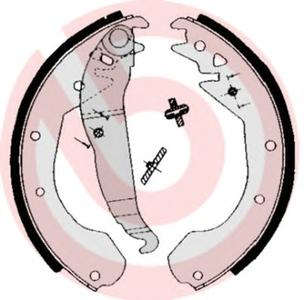 Комплект тормозных колодок BREMBO S59510