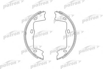 Комплект тормозных колодок, стояночная тормозная система PATRON PSP227