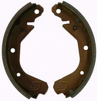 Комплект тормозных колодок DENCKERMANN