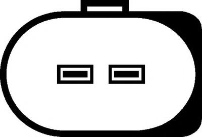 Датчик, температура охлаждающей жидкости HELLA