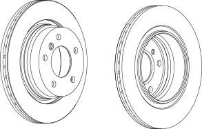 Тормозной диск FERODO