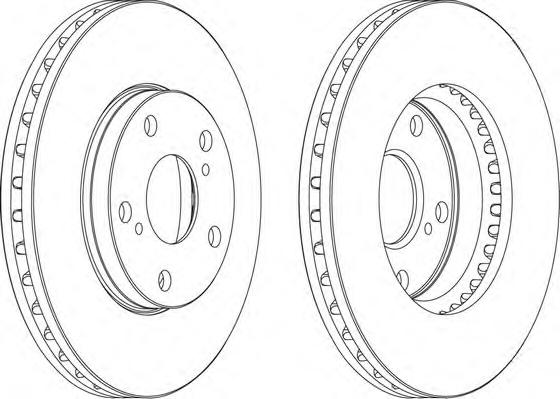 Тормозной диск FERODO