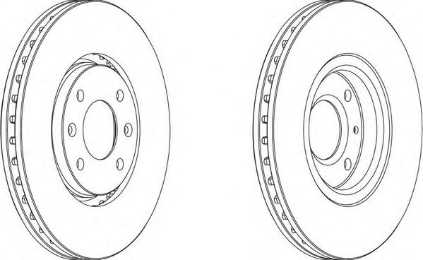 Тормозной диск FERODO