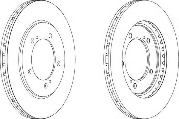 Тормозной диск FERODO