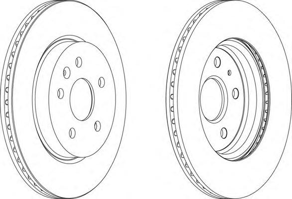 Тормозной диск FERODO