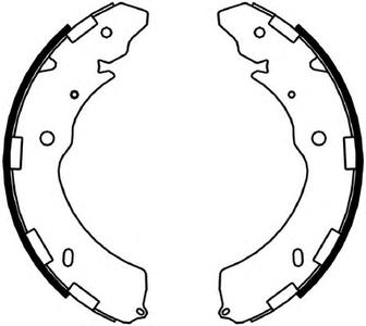 Комплект тормозных колодок FERODO FSB4052