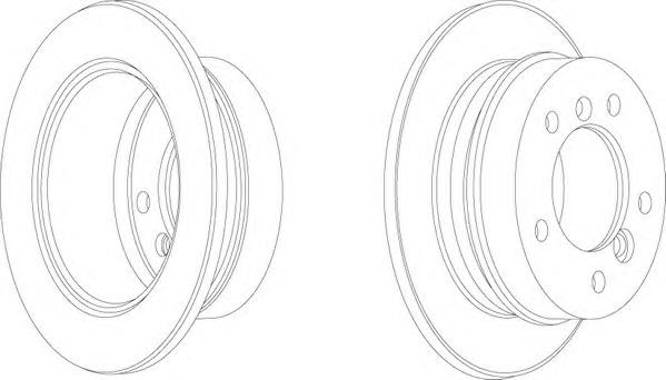 Тормозной диск FERODO