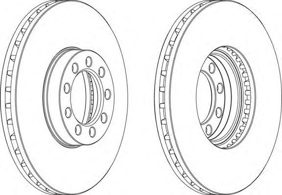 Тормозной диск FERODO