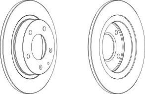 Тормозной диск FERODO
