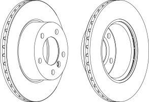 Тормозной диск FERODO
