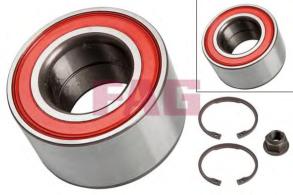 Комплект подшипника ступицы колеса FAG