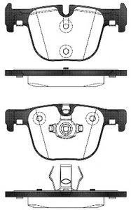 Комплект тормозных колодок, дисковый тормоз ROADHOUSE 2149300