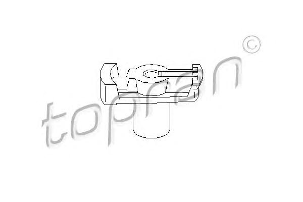 Бегунок распределителя зажигани TOPRAN