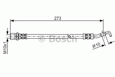 Тормозной шланг BOSCH 1987476212