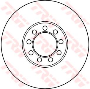 Тормозной диск TRW