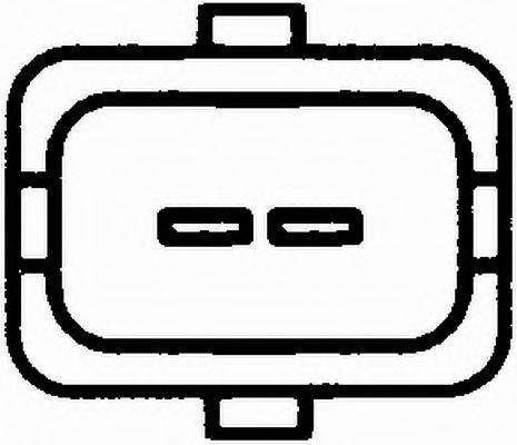 Датчик, температура масла HELLA