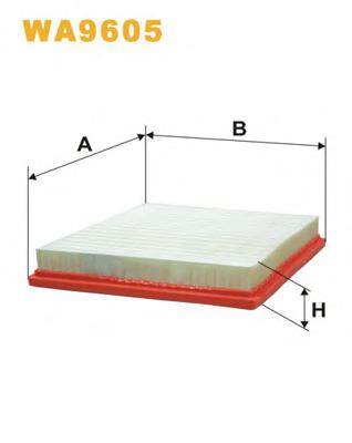 Воздушный фильтр WIX FILTERS