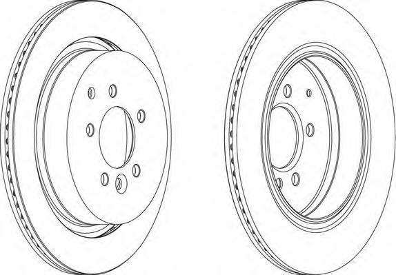 Тормозной диск FERODO