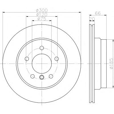 Тормозной диск TEXTAR
