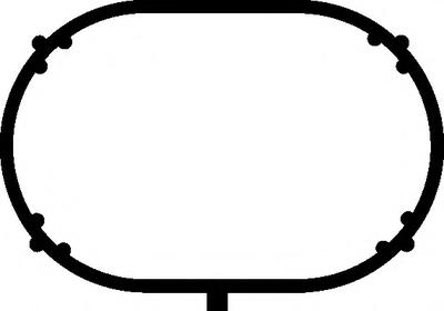 Прокладка, впускной коллектор ELRING 655830