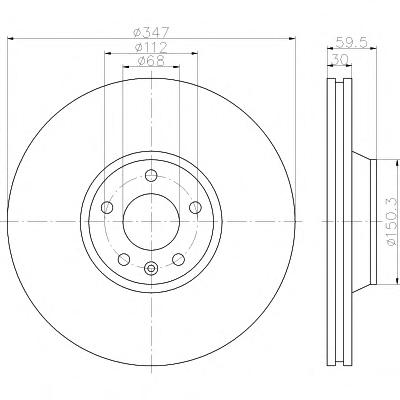 Тормозной диск TEXTAR