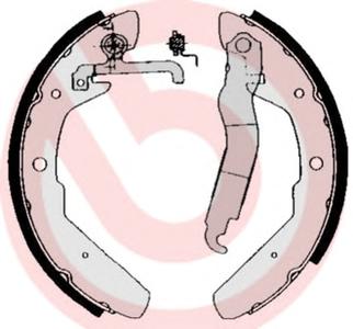 Комплект тормозных колодок BREMBO S85 517