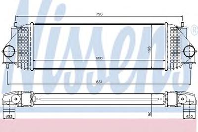 Интеркулер NISSENS 96525