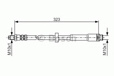 Тормозной шланг BOSCH 1987476293
