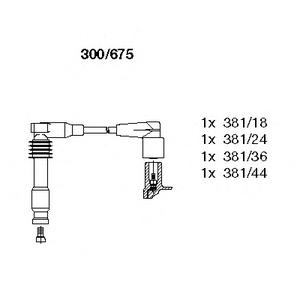 Комплект проводов зажигания BREMI 300675