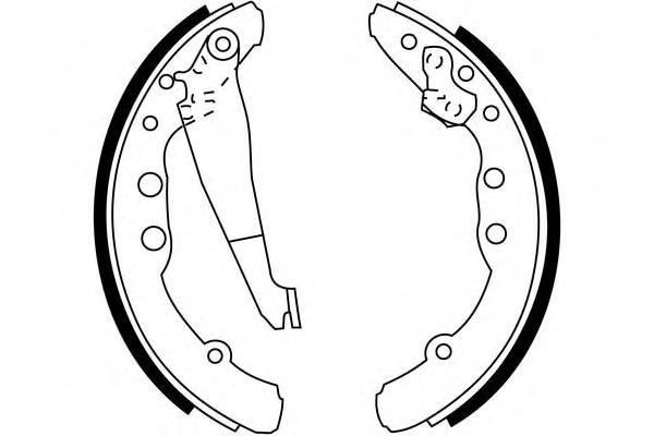 Комплект тормозных колодок SIMER